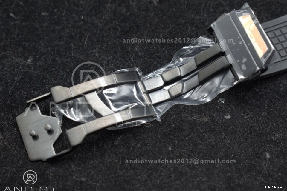 Edition 42mm Strap 1116 Square Bang Bezel RG 1:1 Rubber Black Best Dial A Skeleton on Unico Affordable Ceramic BBF 1022